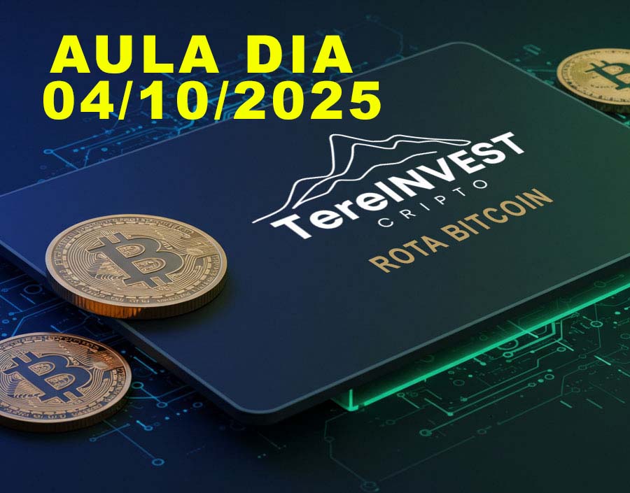 Rota Bitcoin – Do zero ao Primeiro Bitcoin (PRESENCIAL SÁBADO DIA 04/10/2025)